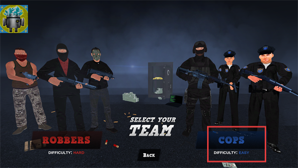 警察和强盗模拟器MOD菜单