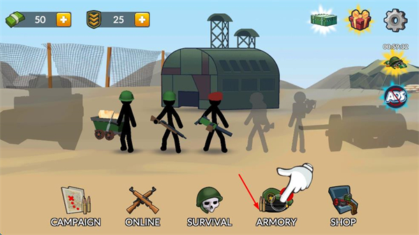 火柴人第二次世界大战内置菜单版