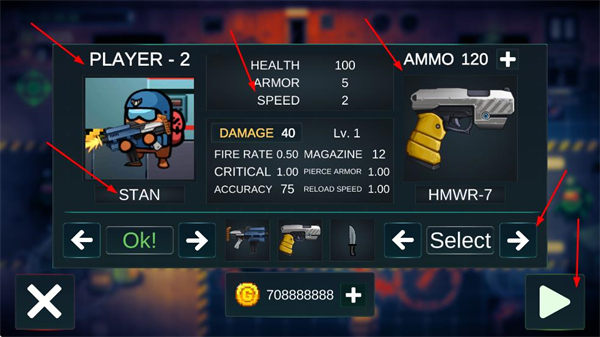 太空僵尸射手双人版