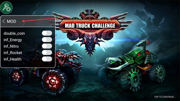 疯狂卡车挑战赛内置修改器