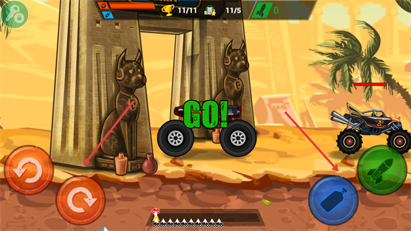 疯狂卡车挑战赛内置修改器