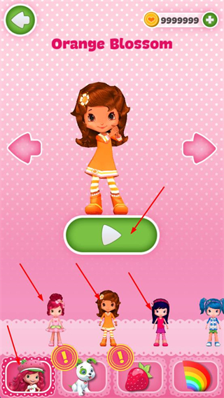 草莓公主跑酷所有角色无限金币版