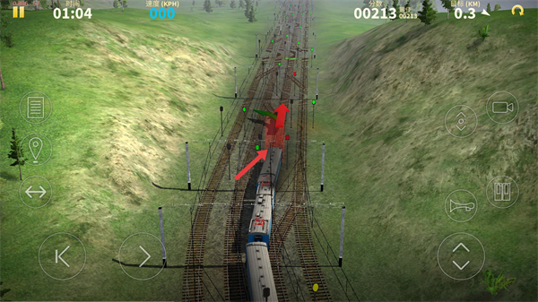 电动火车模拟器