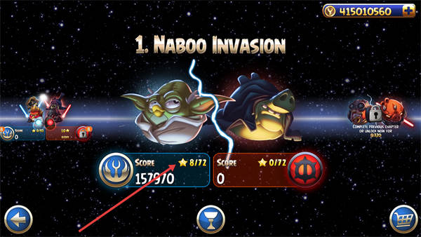 愤怒的小鸟星球大战2无限金币