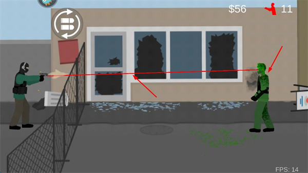 平面僵尸(内置功能菜单)