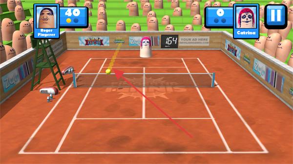 指尖网球无限金币版