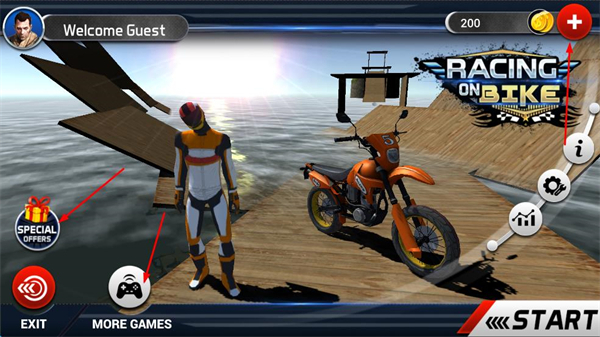 极速摩托3d无限金币版