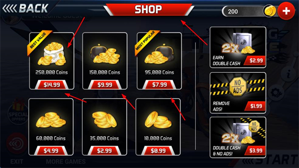 极速摩托3d无限金币版