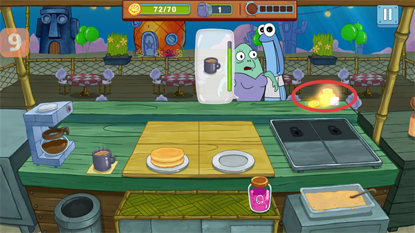 海绵宝宝大闹蟹堡王无限金币钻石版