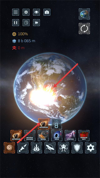 星球爆炸模拟器