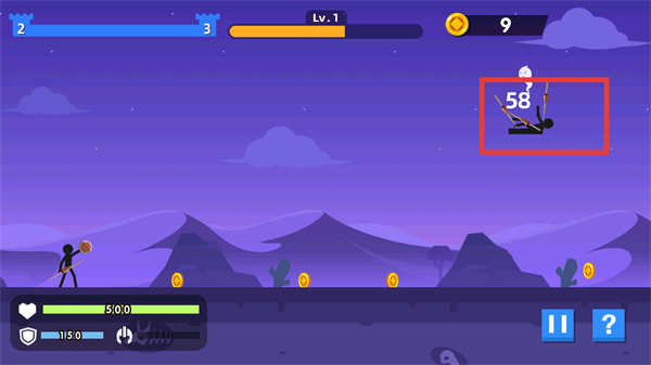 火柴人神射手内置修改版