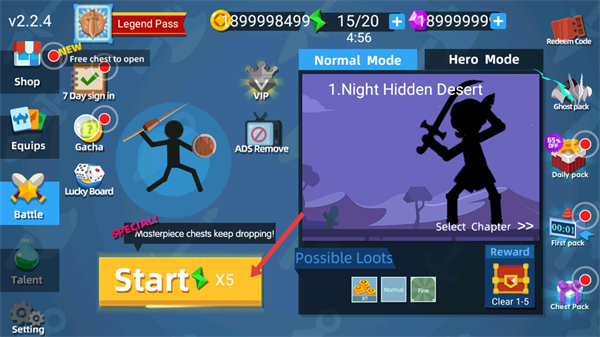 火柴人神射手内置修改版