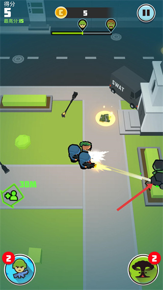 僵尸仇恨者无敌版