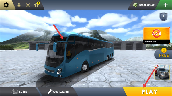 巴士模拟器极限道路内置菜单