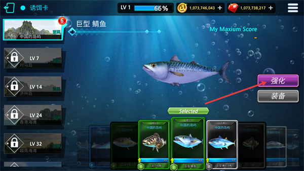 怪物钓鱼所有地图