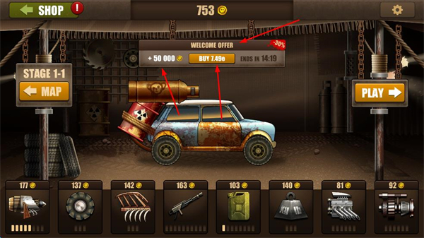 山地僵尸赛车无限金币版