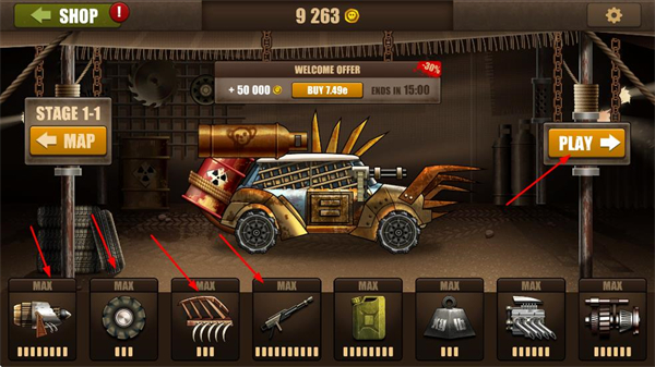 山地僵尸赛车畅玩版