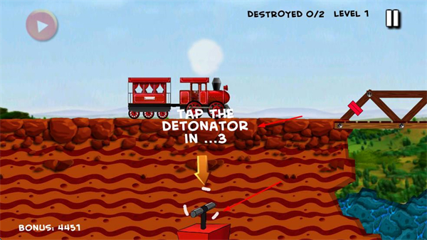 爆破火车安卓版免费