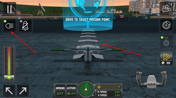 飞行模拟2018内置菜单