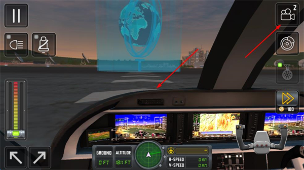 飞行模拟2018内置菜单