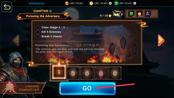 忍者战士3内置菜单