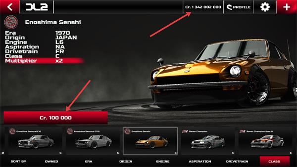 漂移传奇2无限金币版