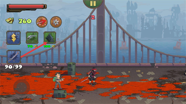 两个家伙和僵尸2(两人游戏)