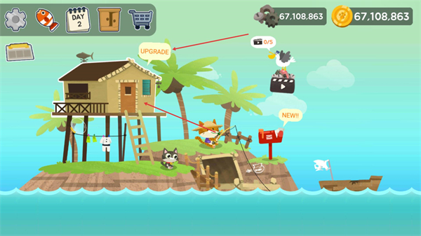 爱捉鱼的猫免广告