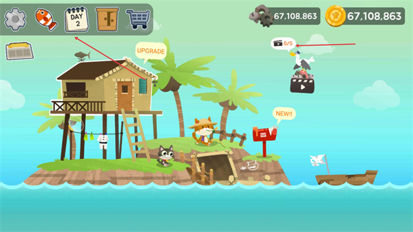 爱捉鱼的猫修改版