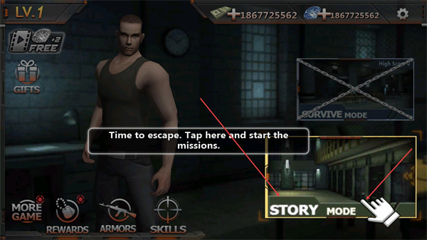 越狱大逃杀无限钻石金币版