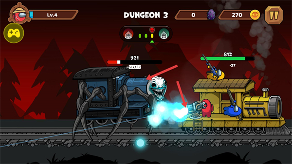 查尔斯小火车生存射击免广告版