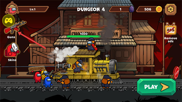 查尔斯小火车生存射击免广告版