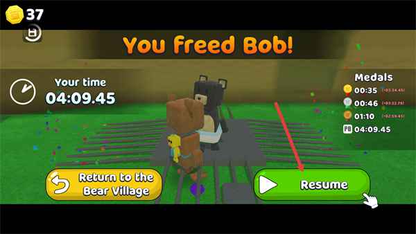 超级熊冒险无限金币版