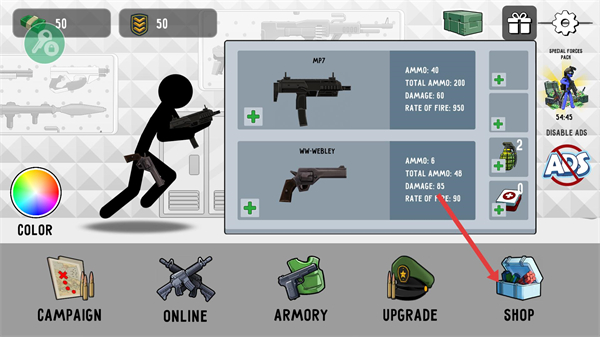 火柴人战争打击内置菜单