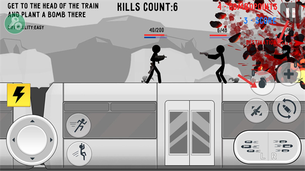 火柴人战争打击免内购