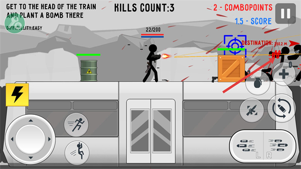 火柴人战争打击免内购