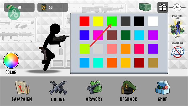 火柴人战争打击无广版