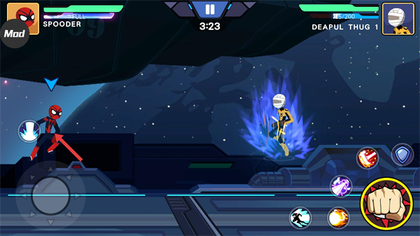 火柴人超级英雄战争内置MOD菜单