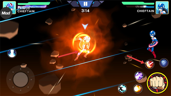 火柴人超级英雄战争无敌版