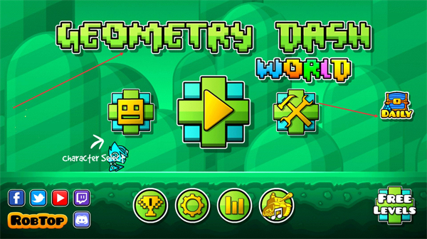 几何冲刺世界完整版