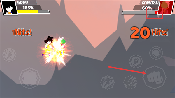 火柴人悟空格斗