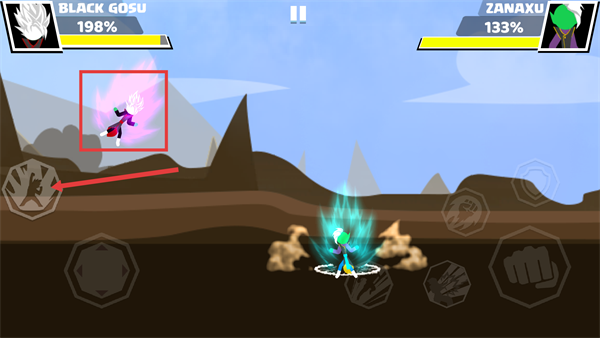 火柴人悟空格斗内置作弊菜单