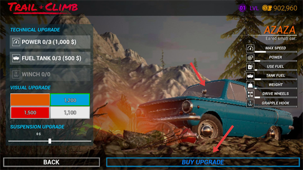 越野攀登MOD内置菜单