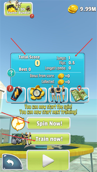蹦床大师无限金币