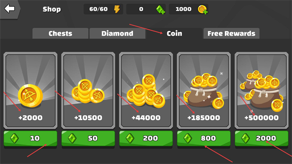 火柴人弓箭手大作战无限金币