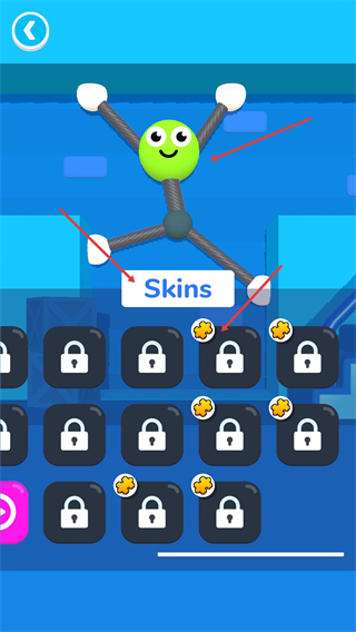 橡皮人快跑全部皮肤解锁