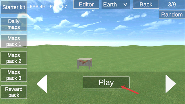 爆破物理模拟器内置菜单