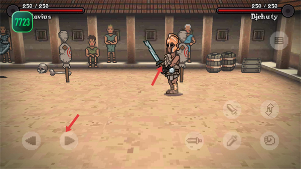 弹跳角斗士中文无限技能点版