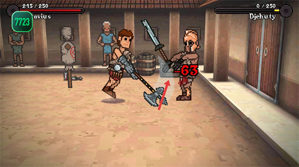 弹跳角斗士中文无限技能点版