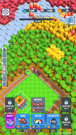 火车矿工无限金币版